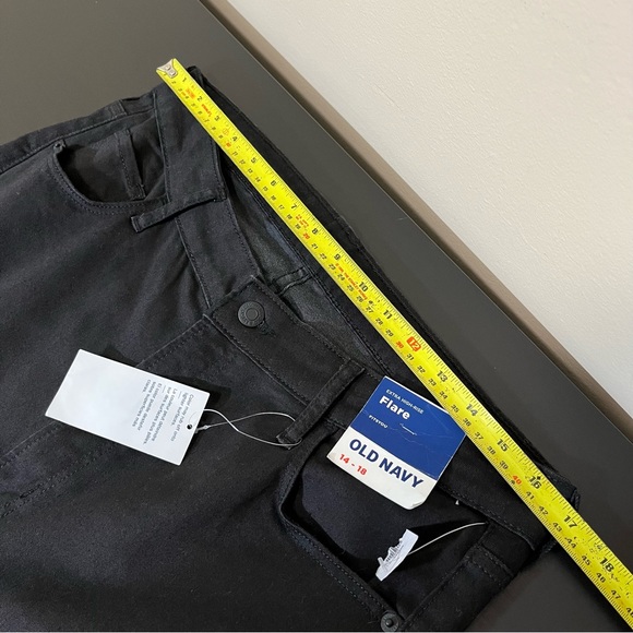 NWT Old Navy FitYou Extra High Rise Flare - Size 14-18 - Picture 13 of 16